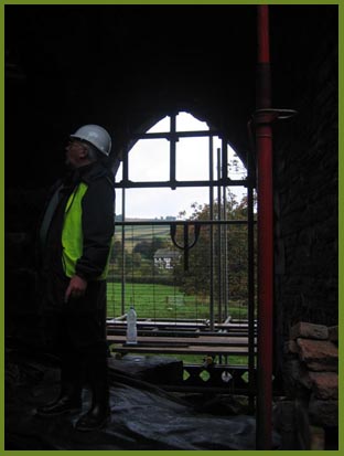 Work at Hopton Castle